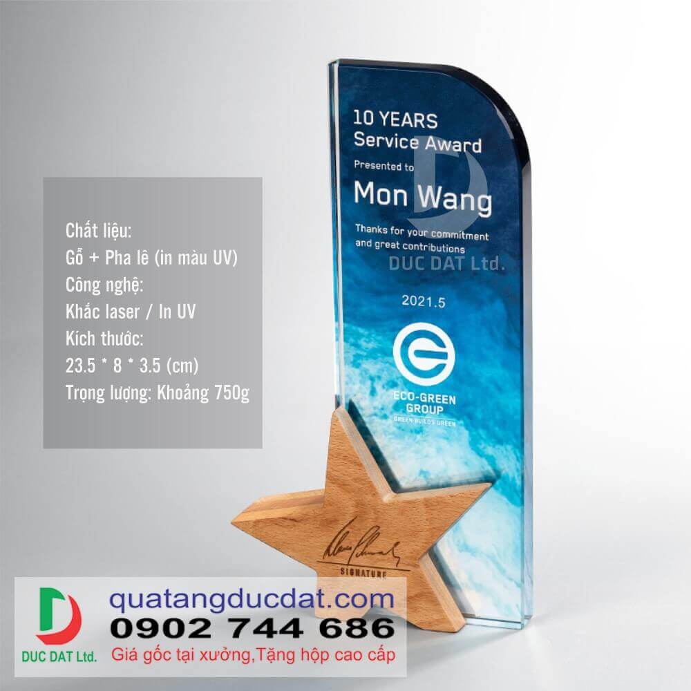Kỷ niệm chương đế gỗ 30