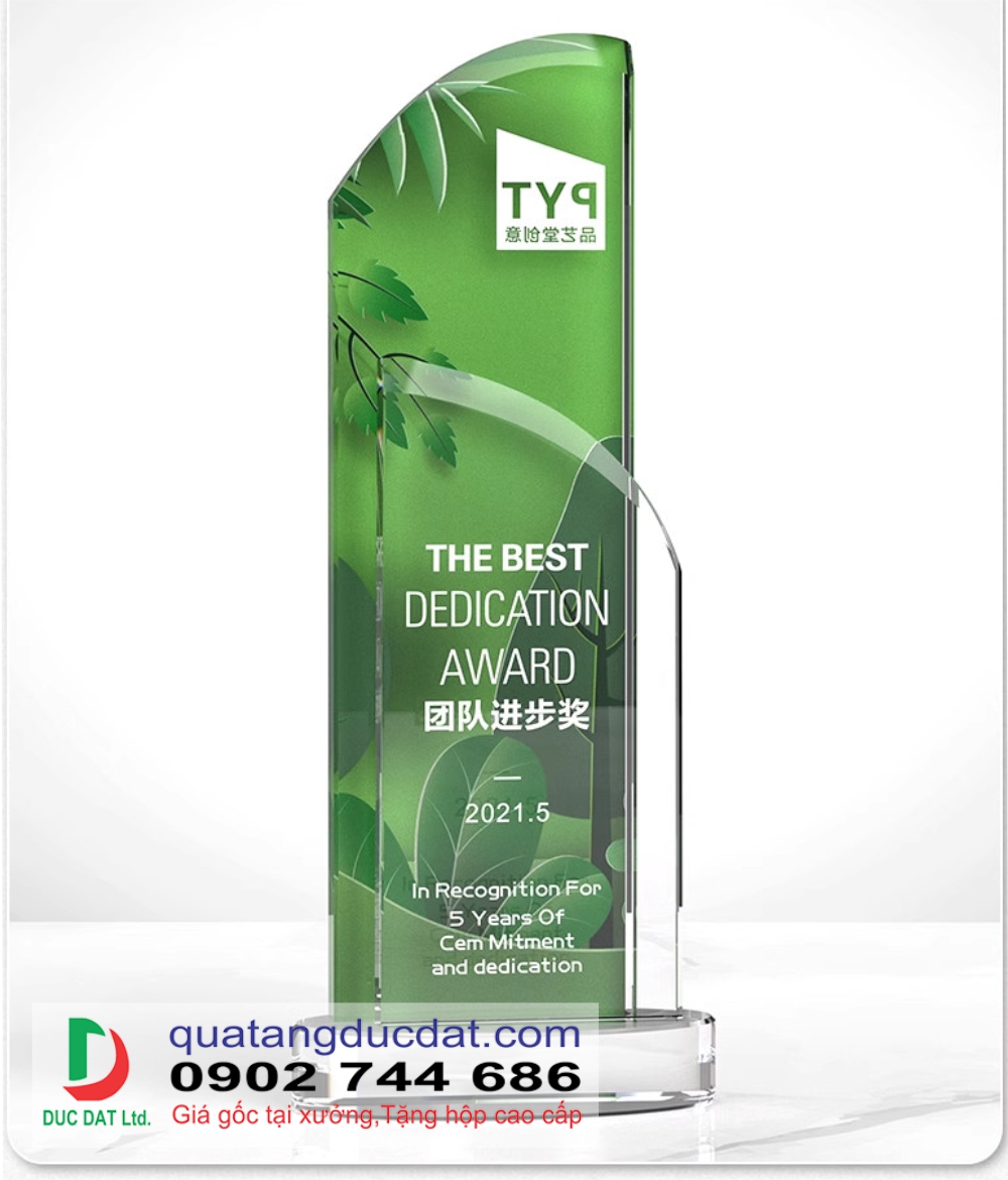 Kỷ niệm chương pha lê PL220