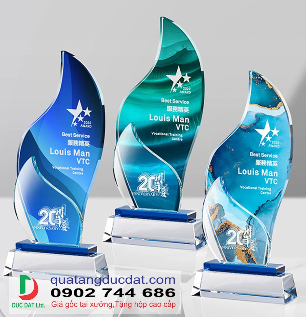Kỷ niệm chương pha lê PL225