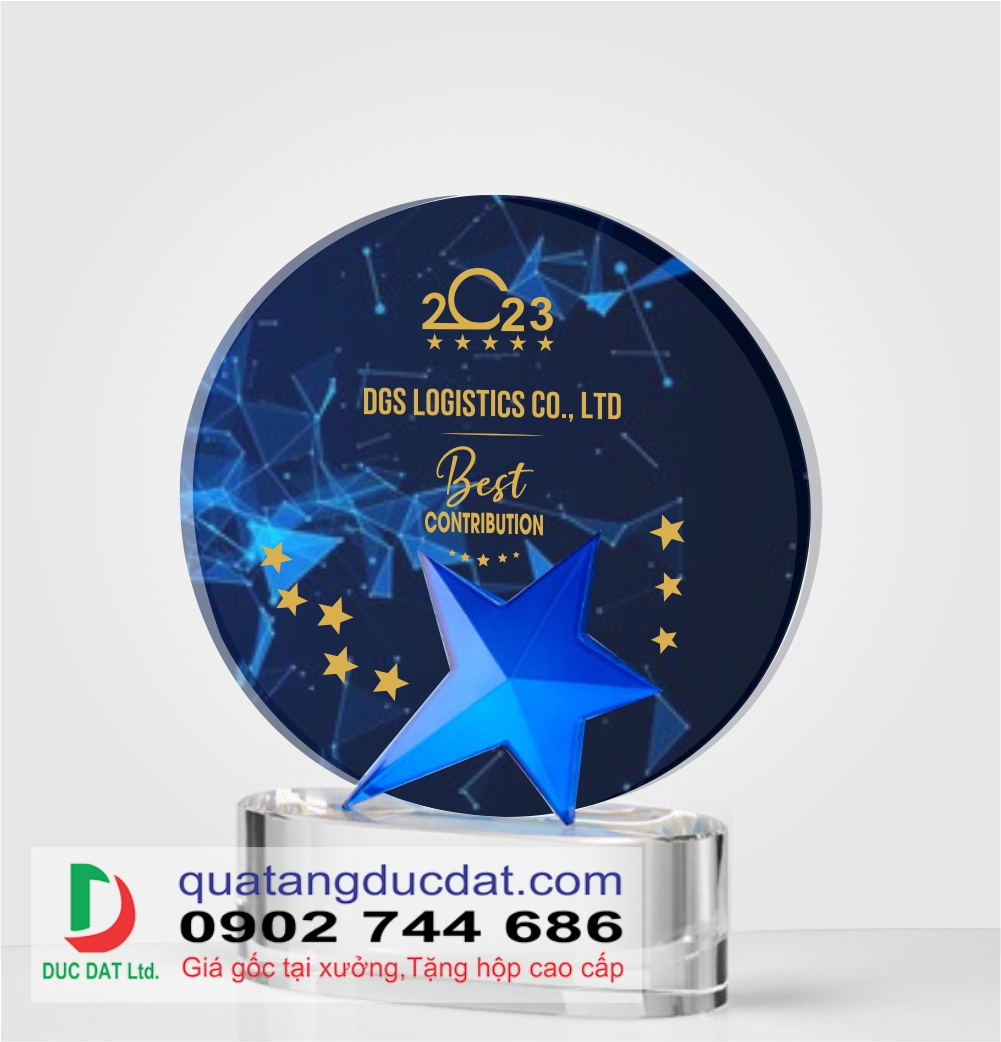 Kỷ niệm chương pha lê PL233