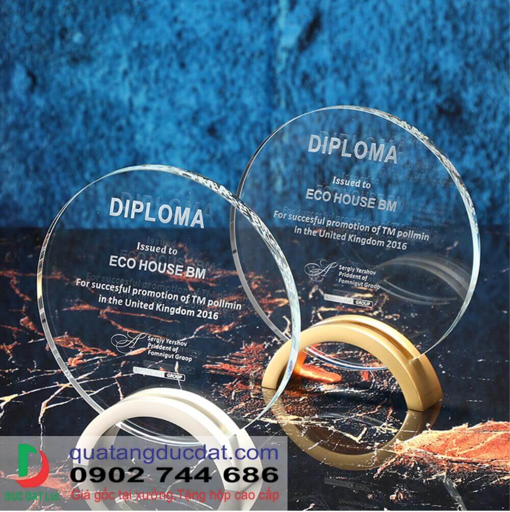 Kỷ niệm chương pha lê PL262
