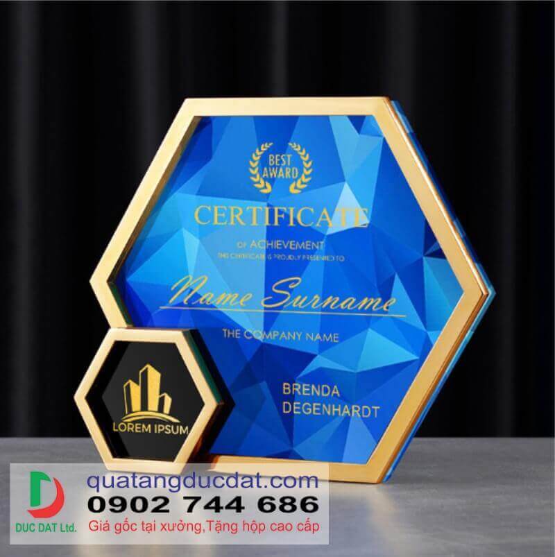 Kỷ niệm chương pha lê PL256