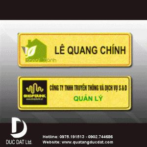 Bảng Tên để bàn 22