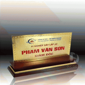 Bảng Tên để bàn 01