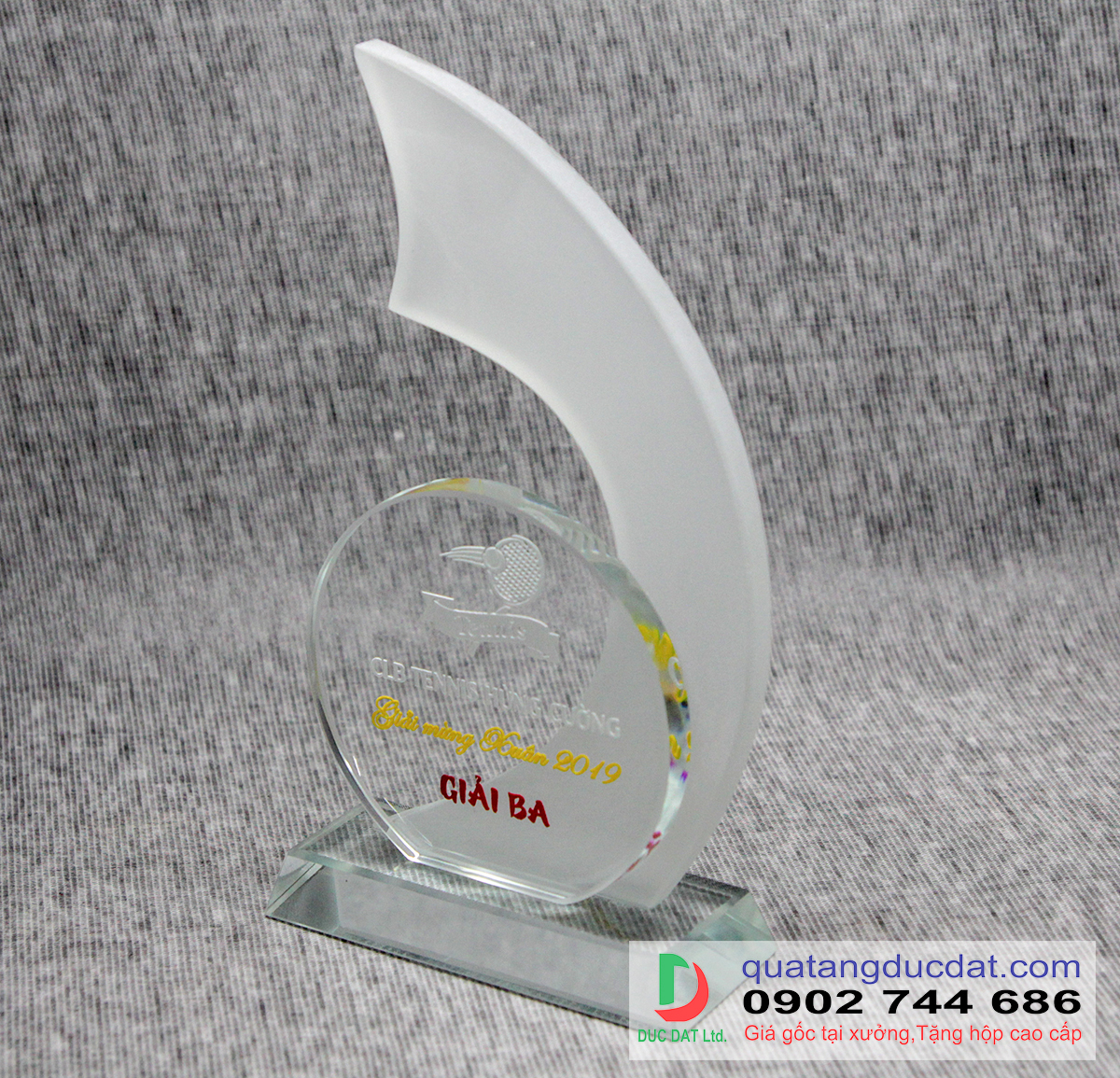 Kỷ niệm chương pha lê PL118