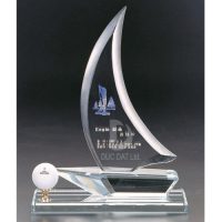 Cúp golf pha lê 14