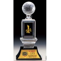 Cúp golf pha lê 18