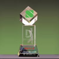 Cúp golf pha lê 20