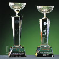 Cúp golf pha lê 22