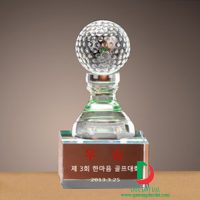 Cúp golf pha lê 36