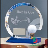 Cúp golf pha lê 37