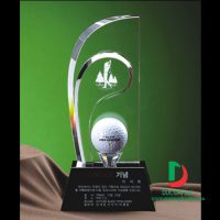 Cúp golf pha lê 56