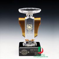Cúp golf pha lê 66