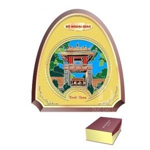 Kỷ niệm chương gỗ đồng GD10