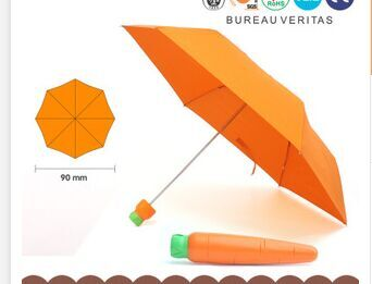 Dù Hình Cà Rốt