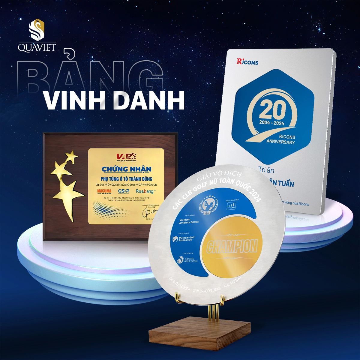 CÚP VINH DANH